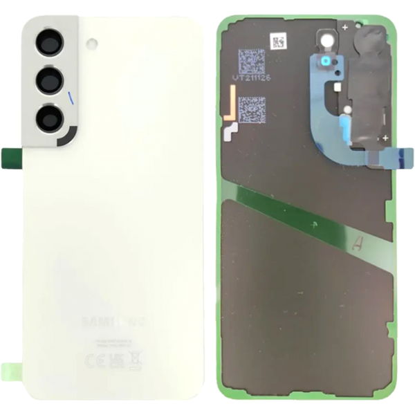 Capac baterie cu geam camera SAMSUNG GALAXY S22 / S901B Service Pack - WHITE