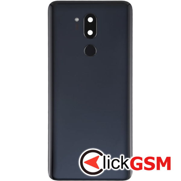 Piesa Capac Spate Cu Geam Camera Si Buton Amprenta Black Lg G7 Thinq 26j7