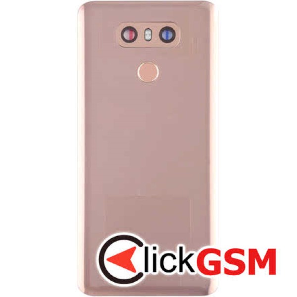 Piesa Capac Spate Cu Geam Camera Si Buton Amprenta Gold Lg G6 26j9