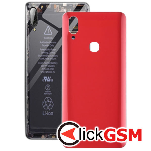 Piesa Piesa Capac Spate Cu Geam Camera Si Buton Amprenta Red Vivo Nex 208l