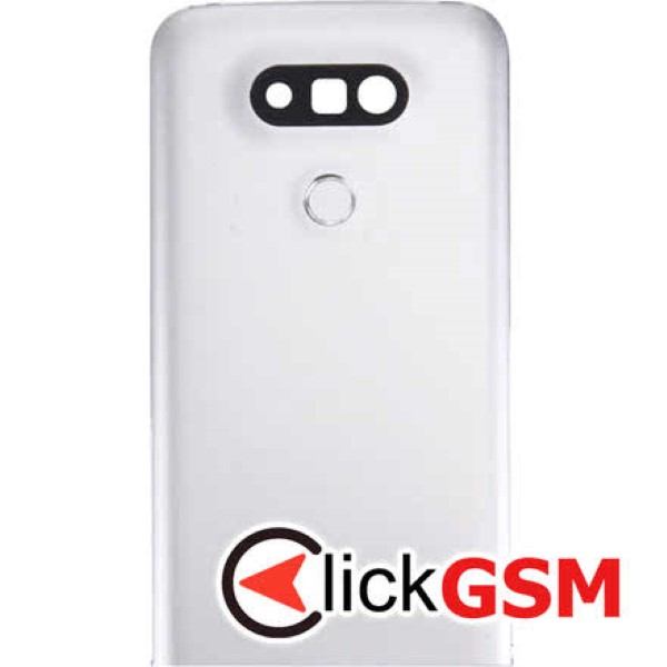 Piesa Piesa Capac Spate Cu Geam Camera Si Buton Amprenta Silver Lg G5 268g