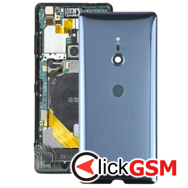 Piesa Capac Spate Cu Geam Camera Si Buton Amprenta Sony Xperia Xz3 2uih