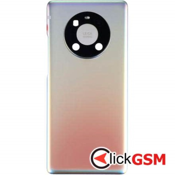 Piesa Capac Spate Cu Geam Camera Silver Huawei Mate 40 Pro 24pe