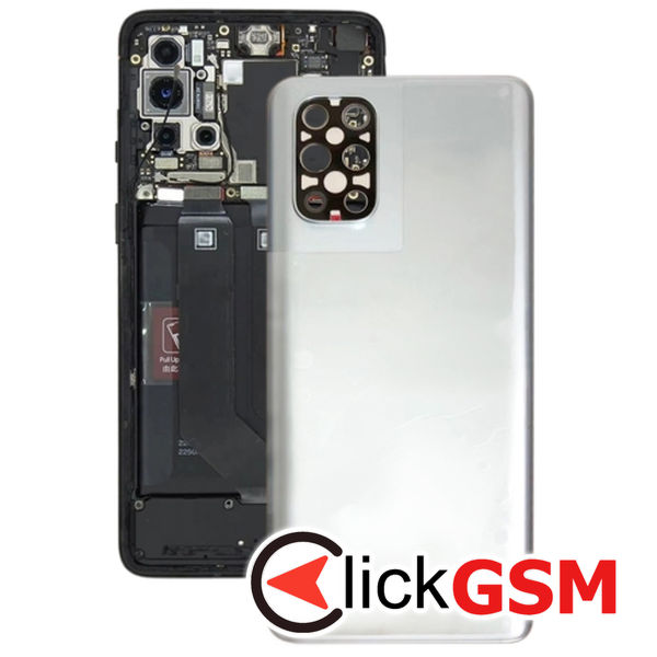 Piesa Piesa Capac Spate Cu Geam Camera Silver Oneplus 8t 21u8