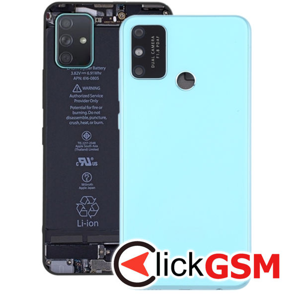 Piesa Capac Spate Cu Geam Camera Sky Blue Honor Play 9a 240d