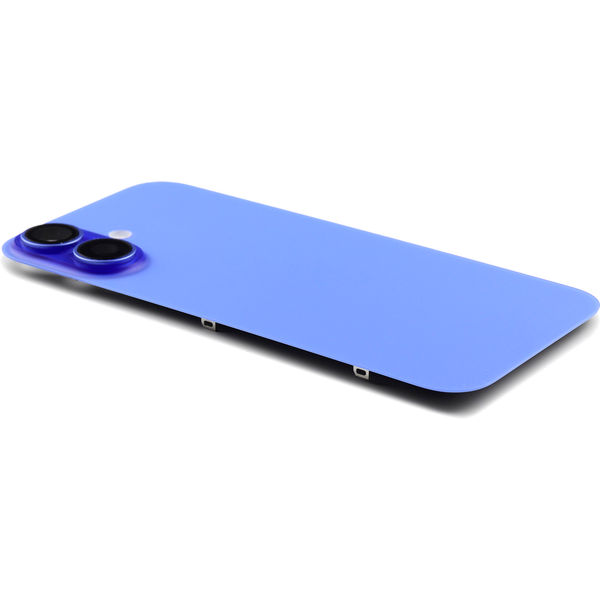 Apple iPhone 16 · Back Cover incl. Camera lens, Flash Light and Wireless Charging For iPhone 16 Ultramarine Pulled
