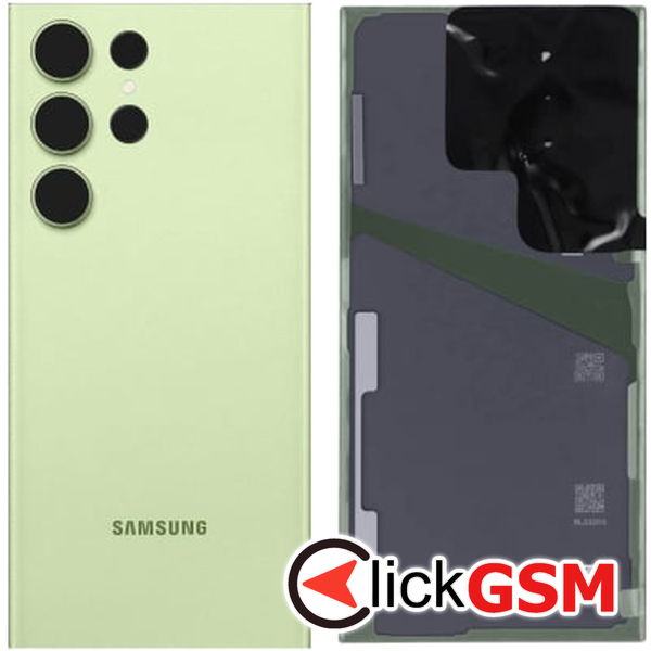 Piesa Capac Spate Cu Geam Camera Verde Mat Samsung Galaxy S8 2d60