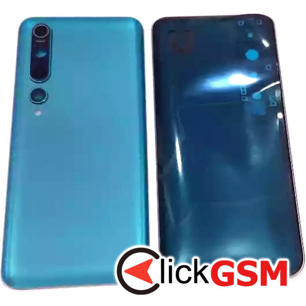 Piesa Capac Spate Cu Geam Camera Verde Xiaomi Mi 10 37ms