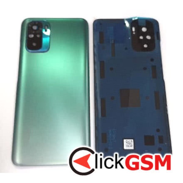 Piesa Capac Spate Cu Geam Camera Verde Xiaomi Redmi Note 10 39u9