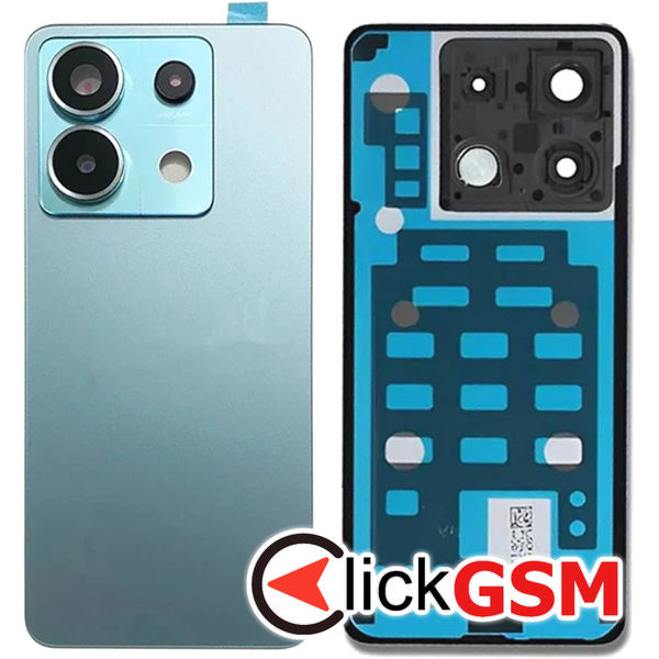 Piesa Capac Spate Cu Geam Camera Verde Xiaomi Redmi Note 13 Pro 4xeq