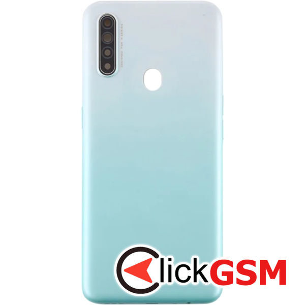 Piesa Capac Spate Cu Geam Camera White Oppo A31 3o3d