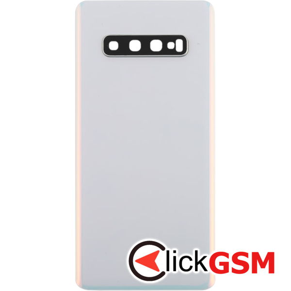 Piesa Capac Spate Cu Geam Camera White Samsung Galaxy S10.plus 4amq