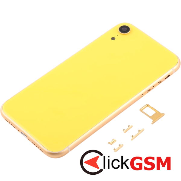 Piesa Capac Spate Cu Geam Camera Yellow Apple Iphone Xr 4ft4