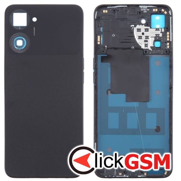 Piesa Piesa Capac Spate Cu Mijloc Black Realme V30 2taq