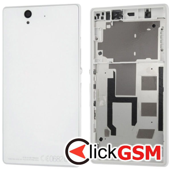 Piesa Capac Spate Cu Mijloc White Sony L36h 20l1