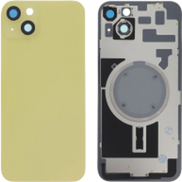 Apple iPhone 14 Plus · Capac spate Yellow cu MagSafe fara logo iPhone 14 Plus