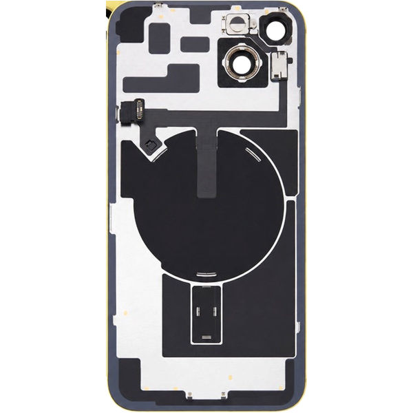 Apple iPhone 14 Plus · Sticla carcasa spate pentru iPhone 14 Plus, Yellow, Pulled A