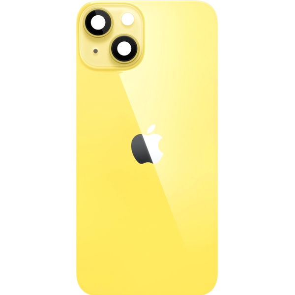 Apple iPhone 14 Plus · Spate telefon: Capac baterie Iphone 14 Plus cu Lentile si Magnet OEM, Yellow