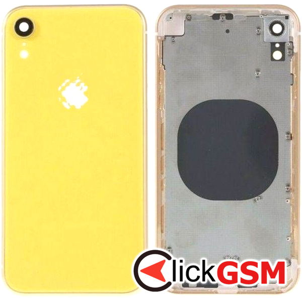 Piesa Capac Spate Galben Apple Iphone Xr 45yz