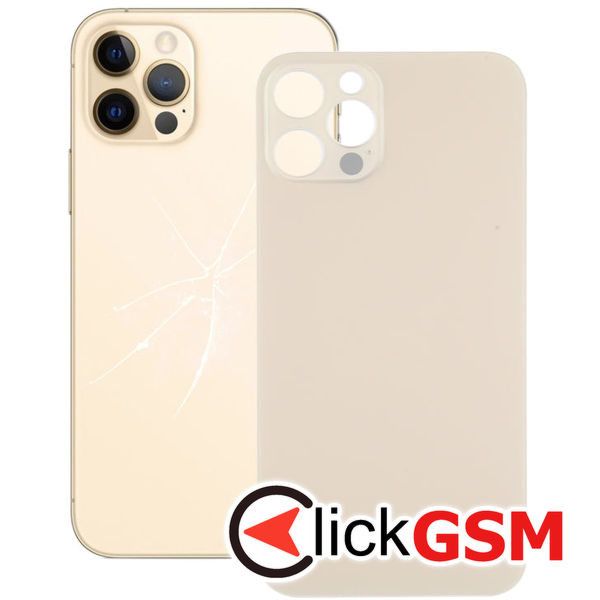 Piesa Capac Spate Gold Apple Iphone 12 Pro 4gqo