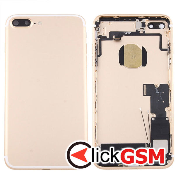 Piesa Capac Spate Gold Apple Iphone 7 Plus 4g2f