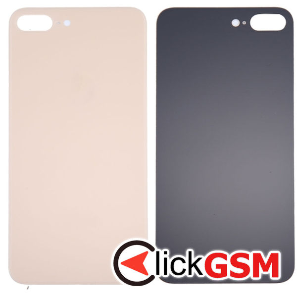 Piesa Capac Spate Gold Apple Iphone 8 Plus 4g0b