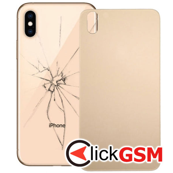 Piesa Piesa Capac Spate Gold Apple Iphone X 4fxf