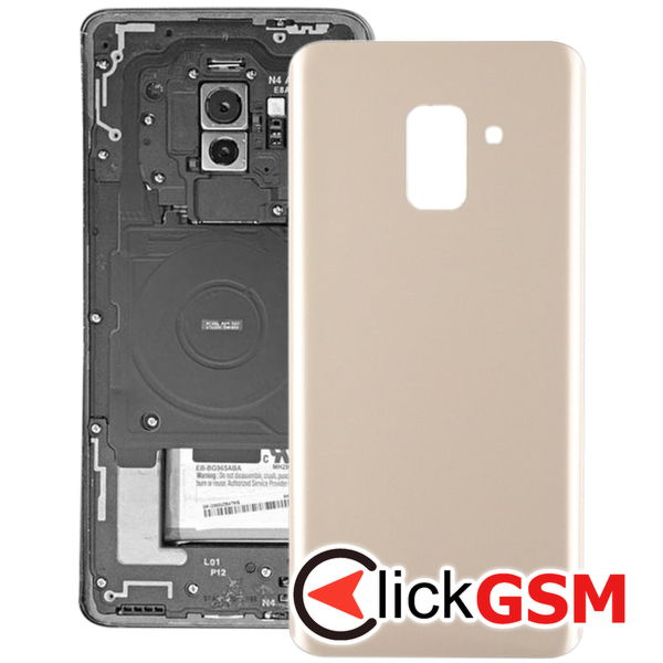 Piesa Capac Spate Gold Samsung Galaxy A8.plus 4aqm