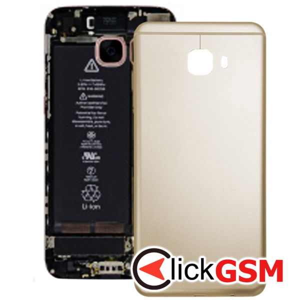 Piesa Capac Spate Gold Samsung Galaxy C7 4ak3