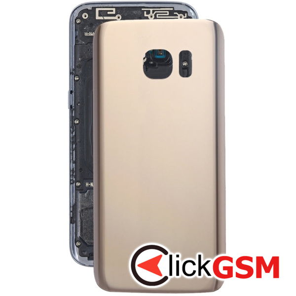 Piesa Capac Spate Gold Samsung Galaxy S7  4ajf