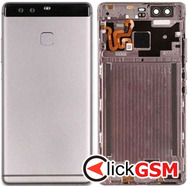 Piesa Capac Spate Gray Huawei P9 44xm