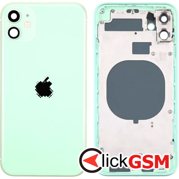 Piesa Capac Spate Green Apple Iphone 11 46hn