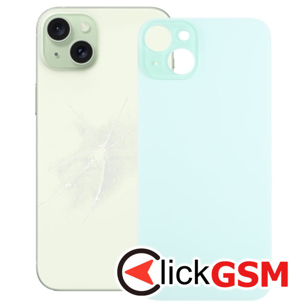 Piesa Capac Spate Green Apple Iphone 15 Plus 2e6a