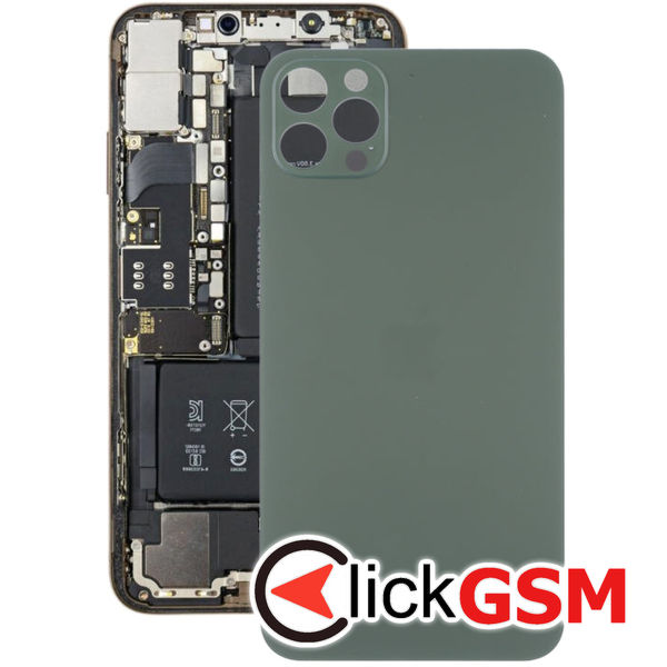 Piesa Capac Spate Green Apple Iphone Xs Max 4fpt