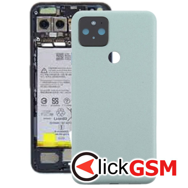 Piesa Piesa Capac Spate Green Google Pixel 5 236e