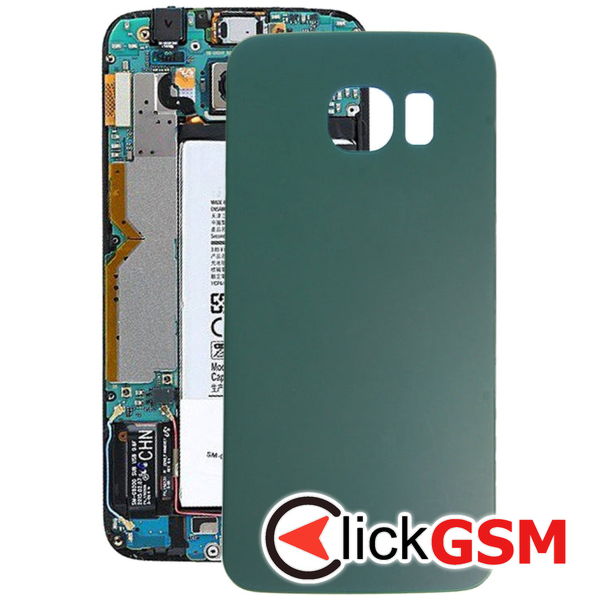 Piesa Capac Spate Green Samsung Galaxy S6 Edge 4aru