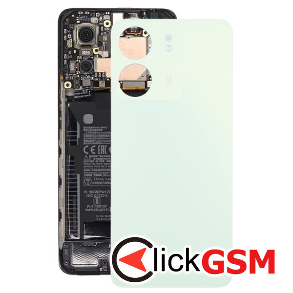 Piesa Piesa Capac Spate Green Xiaomi Redmi 13c 438p