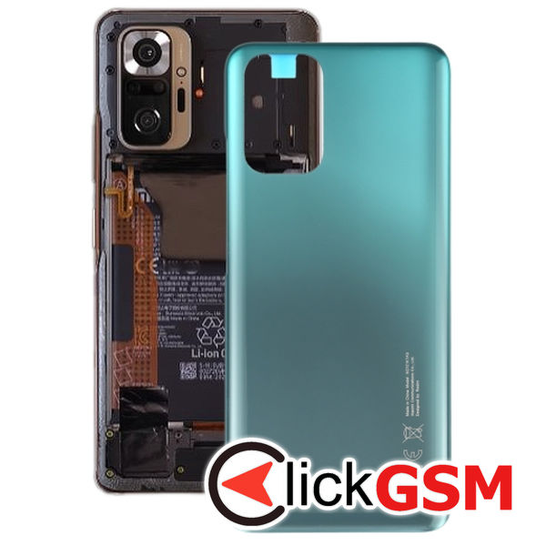 Piesa Capac Spate Green Xiaomi Redmi Note 10 25qa