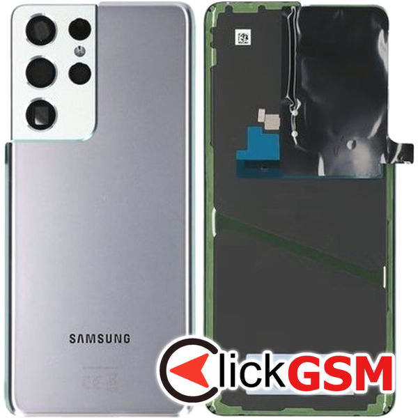 Piesa Capac Spate Gri Samsung Galaxy S21 Ultra 5g 40ad