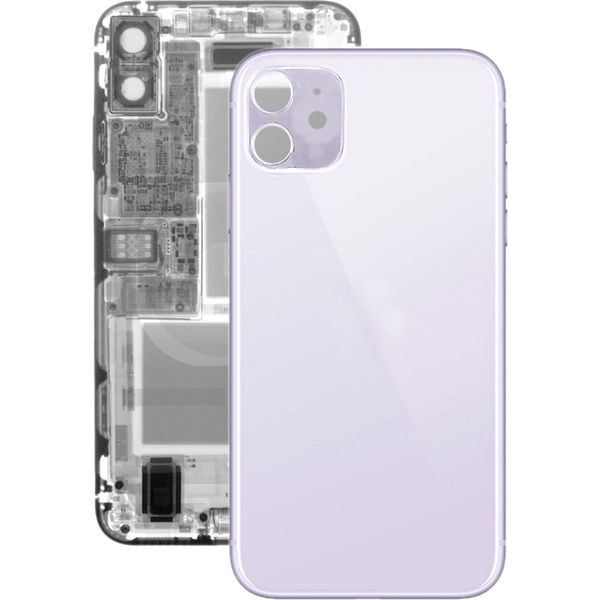 Apple iPhone 11 · Glass Battery Back Cover for iPhone 11(Purple)