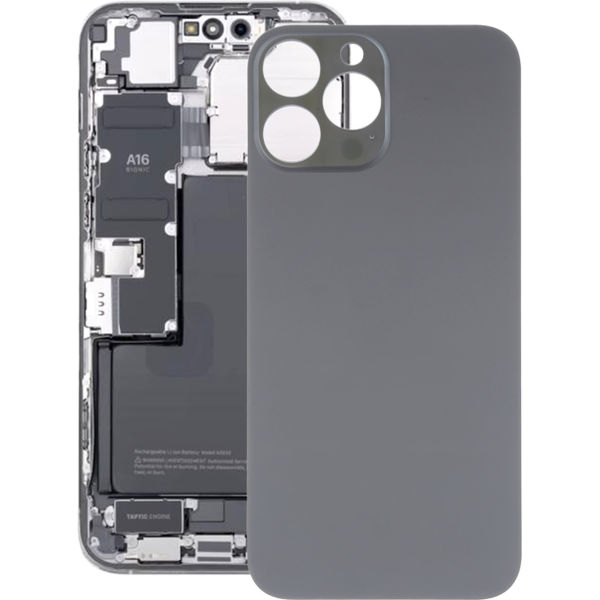 Apple iPhone 14 Pro Max · Battery Back Cover for iPhone 14 Pro Max(Black)