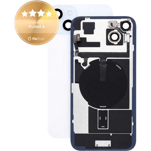 Apple iPhone 15 Plus · Sticla carcasa spate pentru iPhone 15 Plus, Black, Pulled A