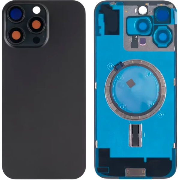 Apple iPhone 16 Pro Max · Capac spate compatibil Iphone 16 PRO MAX Black Titanium fara NFC