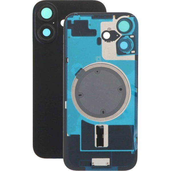 Apple iPhone 17 · Apple iPhone 17 - Sticla pentru carcasa din spate cu piese mici (Black)