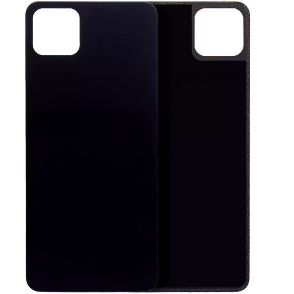 Google Pixel 4 XL · Back cover Glass For Google Pixel 4 XL (Genuine OEM) (Just Black)