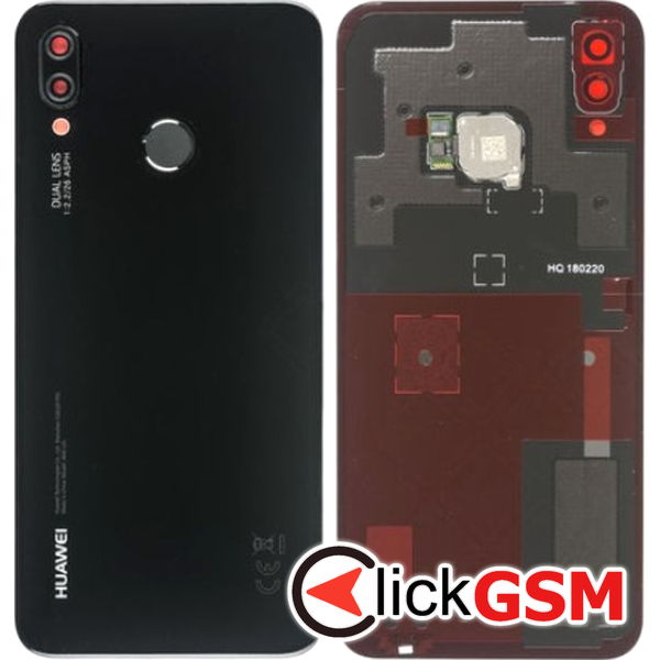 Piesa Capac Spate Negru Huawei P20 Lite 44qu