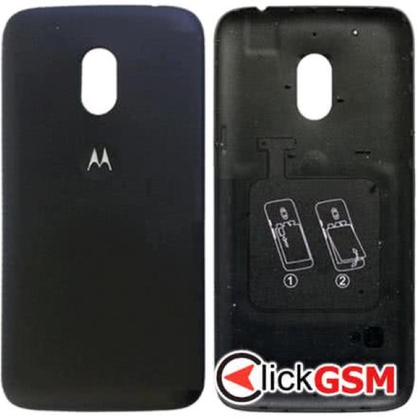 Piesa Capac Spate Negru Motorola Moto G4 3b9v