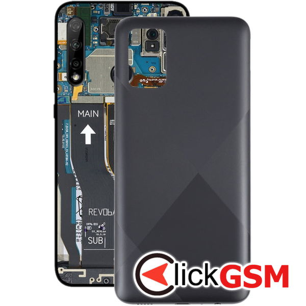 Piesa Capac Spate Negru Samsung Galaxy A02s 4b4h