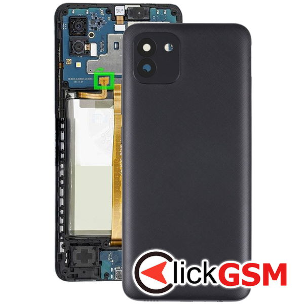 Piesa Capac Spate Negru Samsung Galaxy A03 4b26