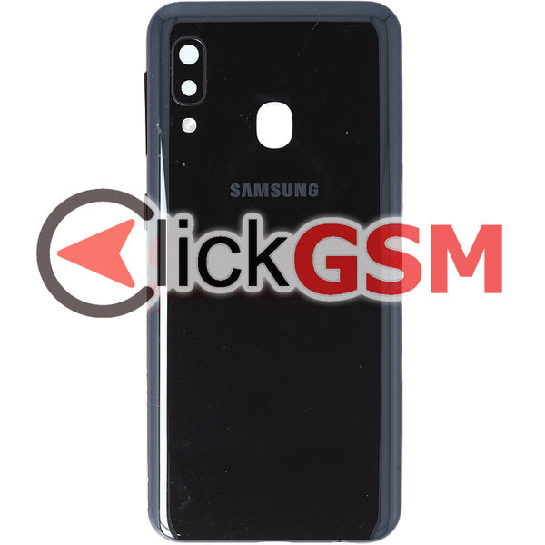 Piesa Capac Spate Negru Samsung Galaxy A20e 4it1